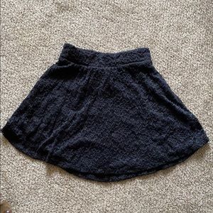 Black Lace Skirt